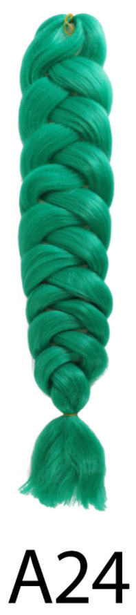 Peruca de comercio exterior fibra química africana gran trenza 165g trenza jumbo trenza cabello de alta temperatura seda trenza