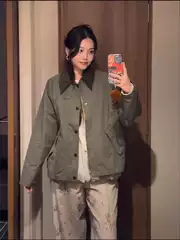 Premium Export BARBO Spring New Arrival Reversible Loose-Fitting Classic Casual Wax-Free Jacket for Men and Women
