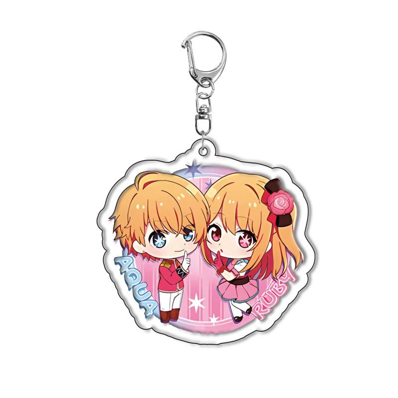 Colgar decoración empuje a los niños acrílico llavero Hoshino amor Hoshino Rui Mei Yi anime perímetro llavero