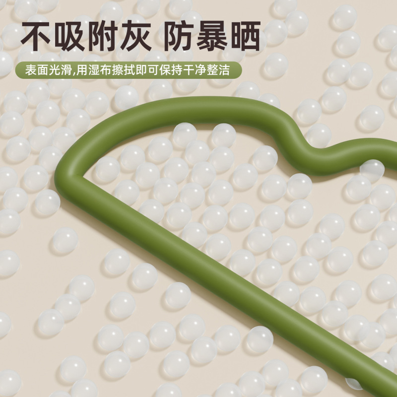 超粗哑光树脂衣架无痕防滑成人加粗衣架撑子家用晾衣学生宿舍衣架|undefined