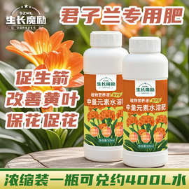 生长魔励 园艺君子兰专用营养液浓缩液体肥君子兰盆栽花肥500ml批