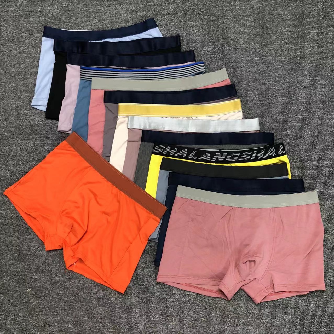 Mix ropa interior para hombres pantalones para niños bóxer pantalones cortos de cuatro esquinas para hombres y adolescentes stock panty