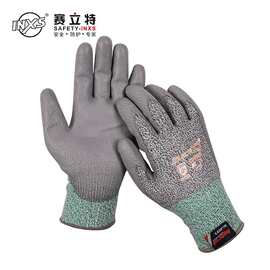赛立特N10658-8 PU涂层3级防割手套 耐磨耐撕裂手掌涂层