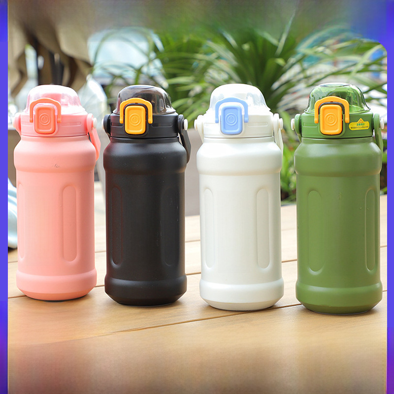 Fashionable vacuum creative capacious glass stainless steel for men…