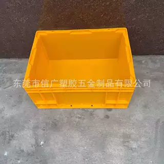 HP6C 650*435*210周转箱本田非折叠塑料框物流箱汽配箱子加厚运输