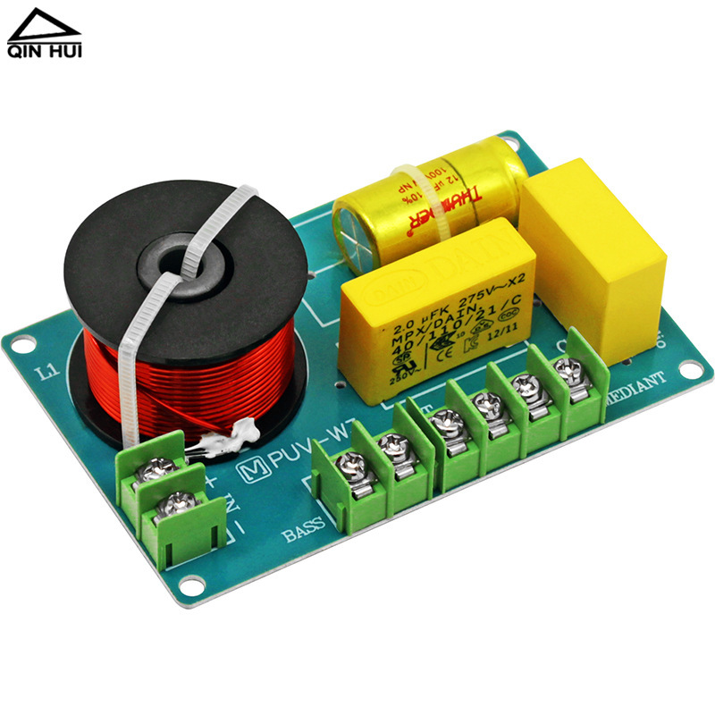 Solder-Free High, Medium, and Low Three-Way Crossover for Audiophile-Grade Square Dance Bookshelf Speakers, Sound Quality Improvement Solder-Free High, Medium, and Low Three-Way Crossover for Audiophile-Grade Square Dance Bookshelf Speakers, Sound Quality Improvement