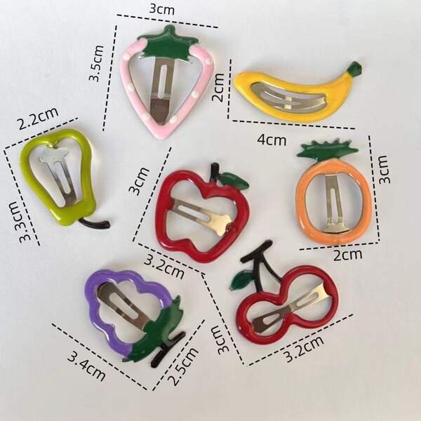 summer cartoon fresh children's hairgrip