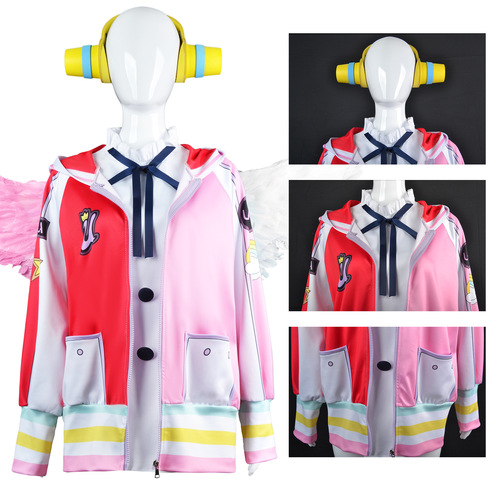 One Piece cos costume One Piece RED Theatrical Version of the world's diva UTA Uta cosplay costume jacket