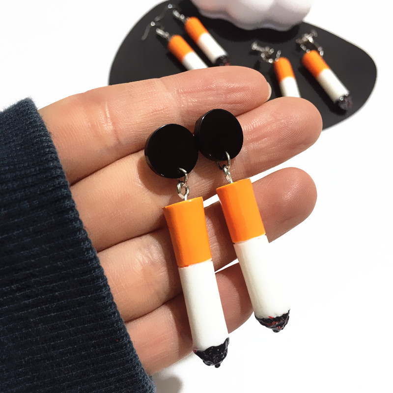 Earrings Classification 1 Pair Cartoon Style Geometric Resin Plating Women's Earrings