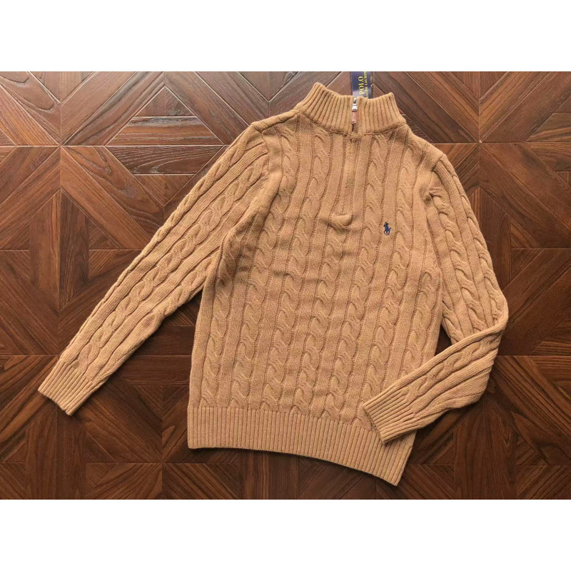 Fuente de alta versión Paul otoño ropa de hombre de cuello redondo chaqueta chaqueta camiseta de punto suéter de pony casual un cabello