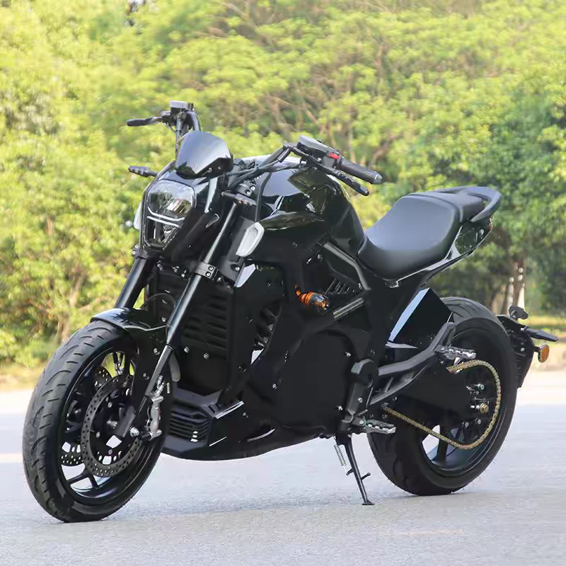 Big Devil Navigator Single Swingarm 4000W Electric Motorcycle for Adults 72V Large High-Speed Electric Motorbike Trade Dropshipping
