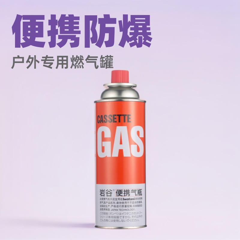 岩谷250g丁烷气罐户外露营烧烤便携防爆燃气罐1瓶装