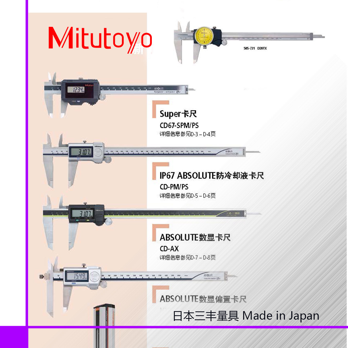 三丰Mitutoyo数显卡尺500-151 0-150mm  三丰500-152电子卡尺