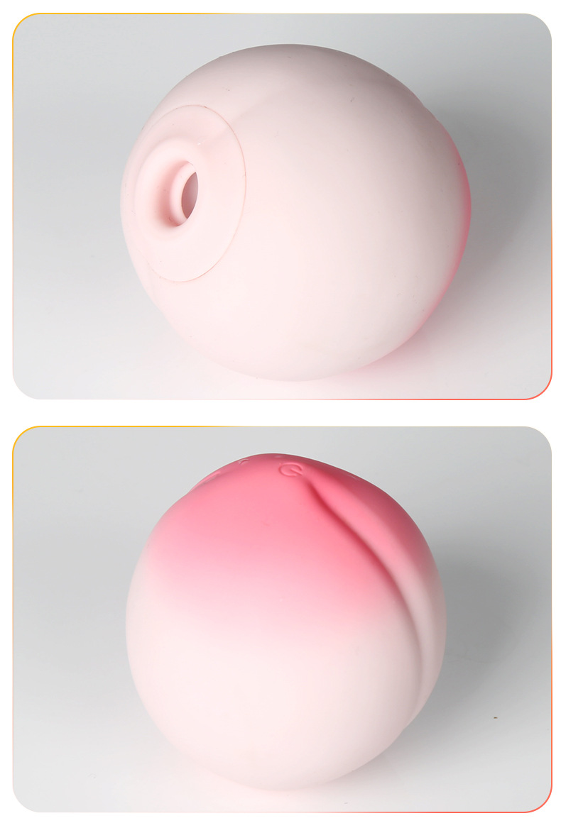 Tongue Licking Sucking Vibrator, Silicone Clitoral Stimulator, Light Pink Adult Toy — detail image 29