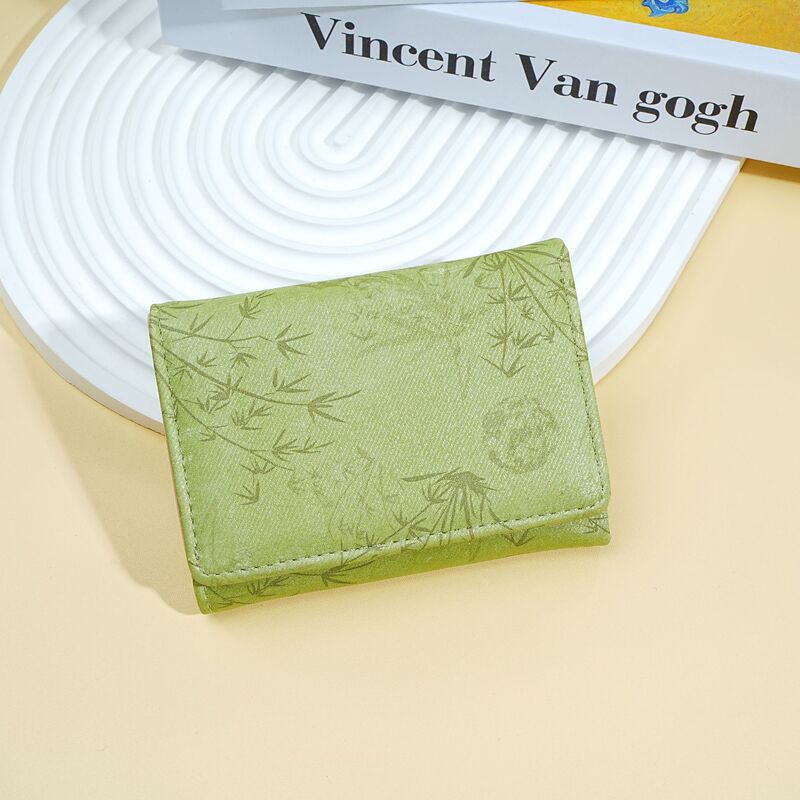 Women's Wallet, Antique Chinese Style Velvet Series, 70% off Models, Portable Coin Purse, Floral Design, National Trend, Hot-Selling New Model