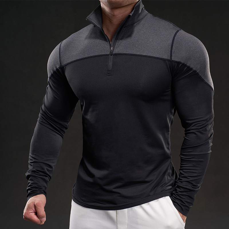 Спортивный костюм 9305 Domineering Muscle Style 2025 Весна Новый Slim Fit стрейч длинный рукав тренировочный костюм повседневная мода бег спорт