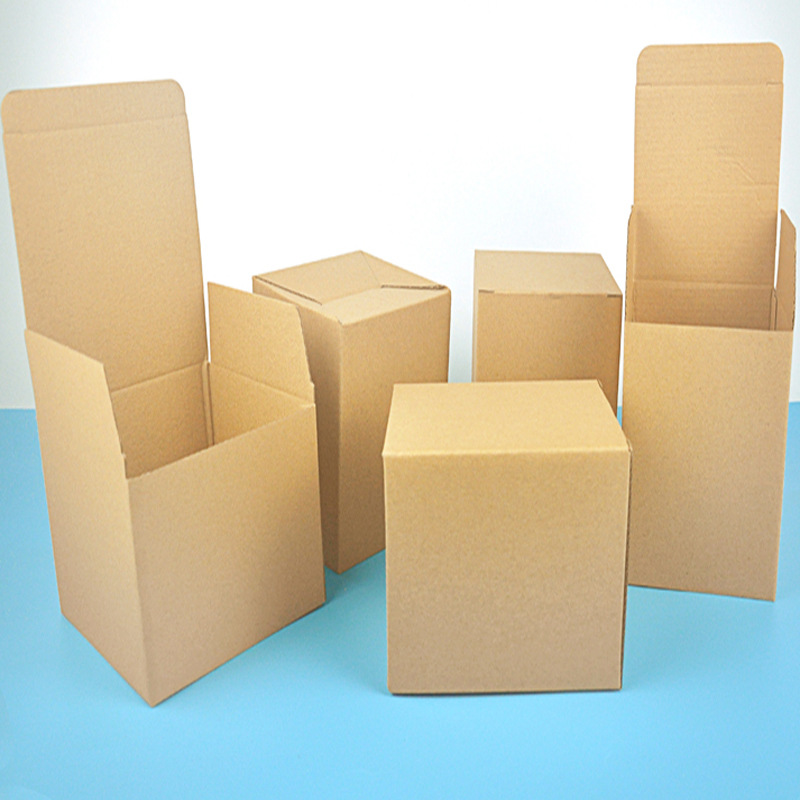 200X200X150MM射灯牛皮纸板盒LED灯中性盒三层硬纸板盒