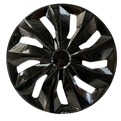 Two-Color Paint Modified Car Wheel: Hub cover - 17-inch-tt-all-black-1