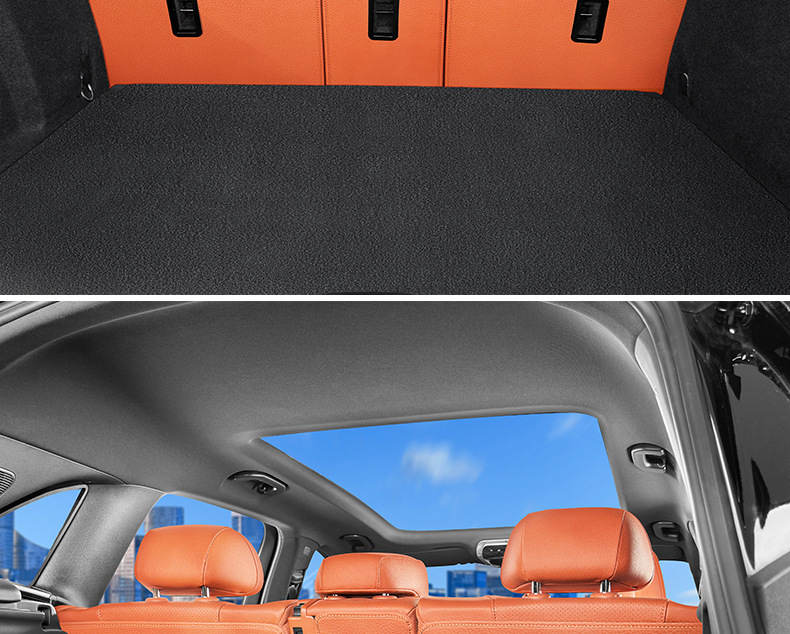 Suitable for Mercedes-Benz Glc300L Rear Seat Back Anti-Kick Pad Glc260L Trunk Protective Pad Interior Supplies