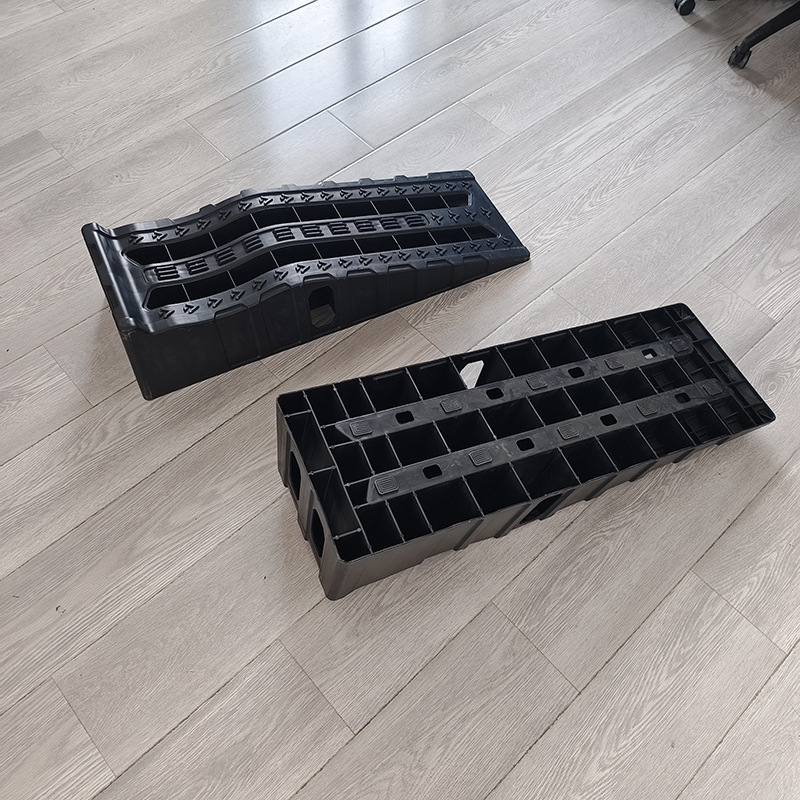 Thickened Plastic Car Maintenance Ramp, Auto Repair and Maintenance Stand, Repair Tool, Heavy-Duty Lifting Ramp