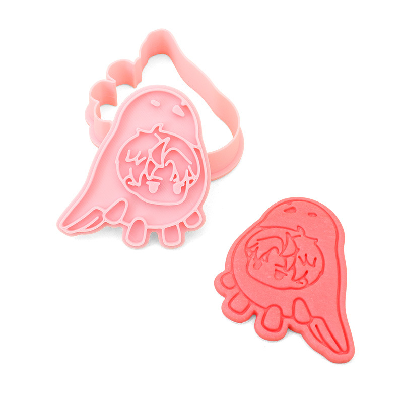 Nuevo juego de herramientas de modelo de impresión de galletas amor y fábrica de moldes de galletas de fondant de dibujos animados de espacio profundo al por mayor