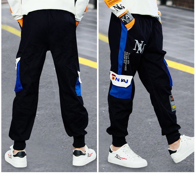 Wear 2023 Workwear Children's Spring and Autumn Sports Pants Zhongda Men's_voghion.com