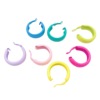 Round earrings, brand spray paint, new collection, simple and elegant design, wholesale