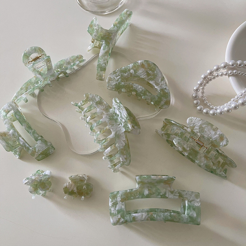 Title 1, Fermaglio per capelli femminile Acetato Premium...