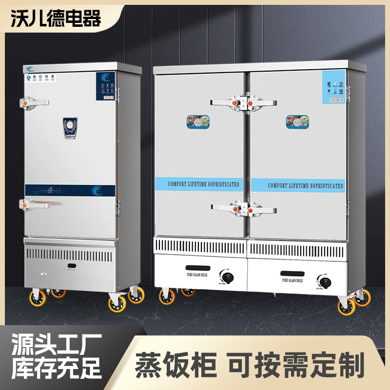蒸饭柜商用电蒸箱燃气蒸饭箱食堂蒸米饭馒头菜全自动蒸饭机蒸饭车
