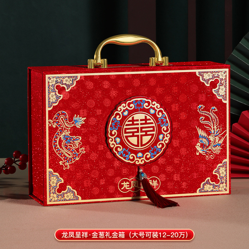 Caja de dinero de regalo Caja de oro de regalo de compromiso del hombre Caja de oro de 100.000 citas Caja de regalo Caja de oro de regalo Regalo de flocado Caja de regalo en efectivo