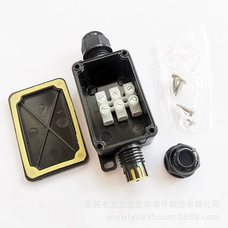 龙三塑胶厂供应FSH100迷你二通一进一出户外地埋景观庭院路灯 IP6