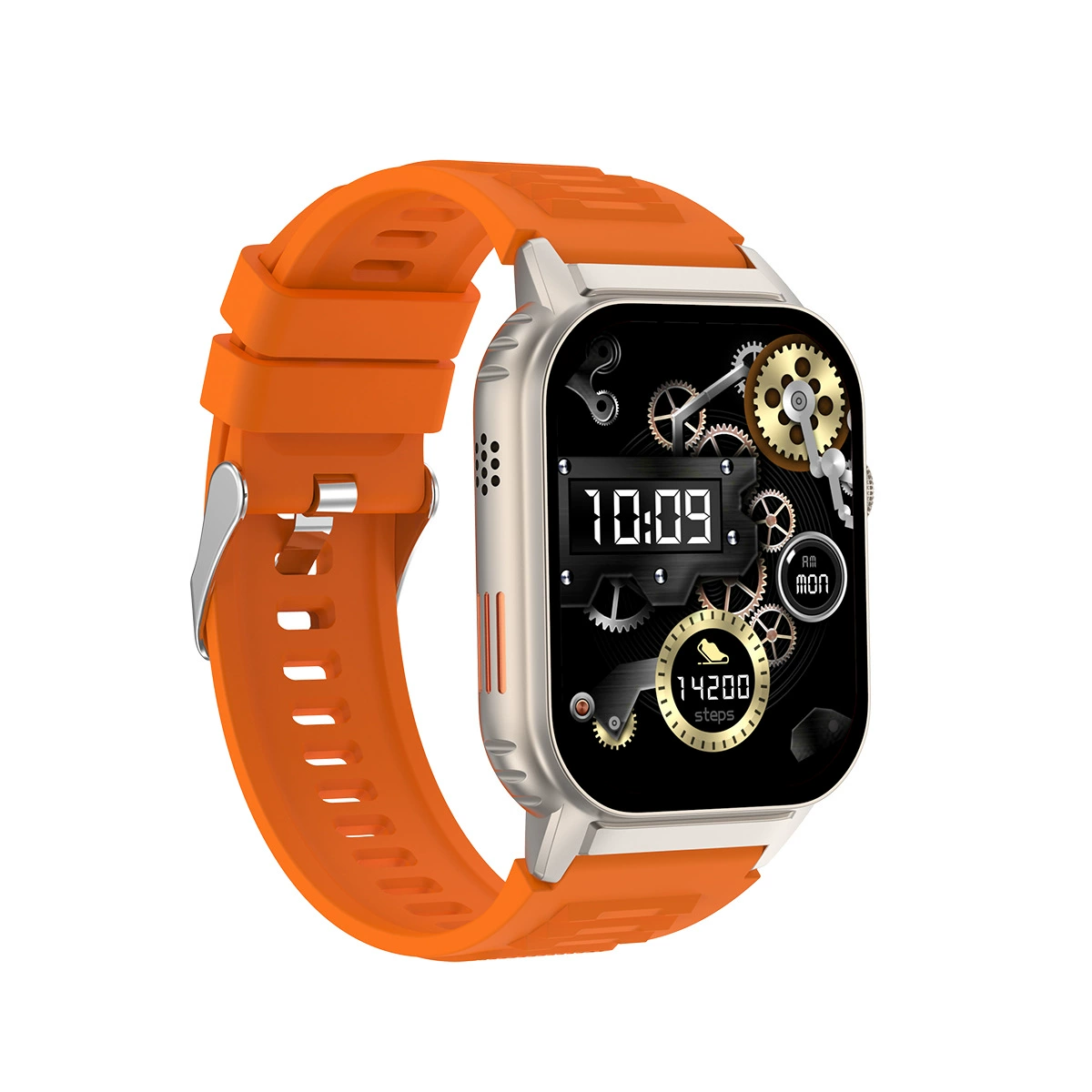 G41 Bluetooth звонок часы Heart rate motion HRV функция сливовая функция сливовая функция 2.01 дюйм высокий -разрешение большой экран