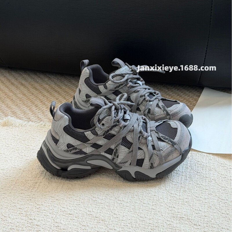 2026 Fall New Casual Sports Spider Dad Shoes, Color-Block Lightweight Height-Increasing Mesh Women's Sneakers 2026 Fall New Casual Sports Spider Dad Shoes, Color-Block Lightweight Height-Increasing Mesh Women's Sneakers