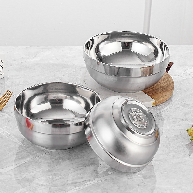 304 platinum bowl with inner and outer layers