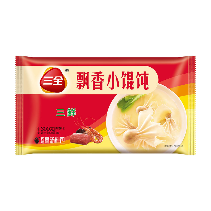 【任选10件包邮】三全水饺三鲜玉米猪肉白菜早餐半成品水饺馄饨|undefined