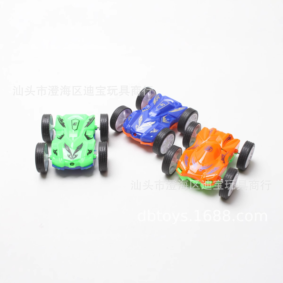6,5 cm coche de inercia de doble cara 90MM regalo de juguete Gacha
