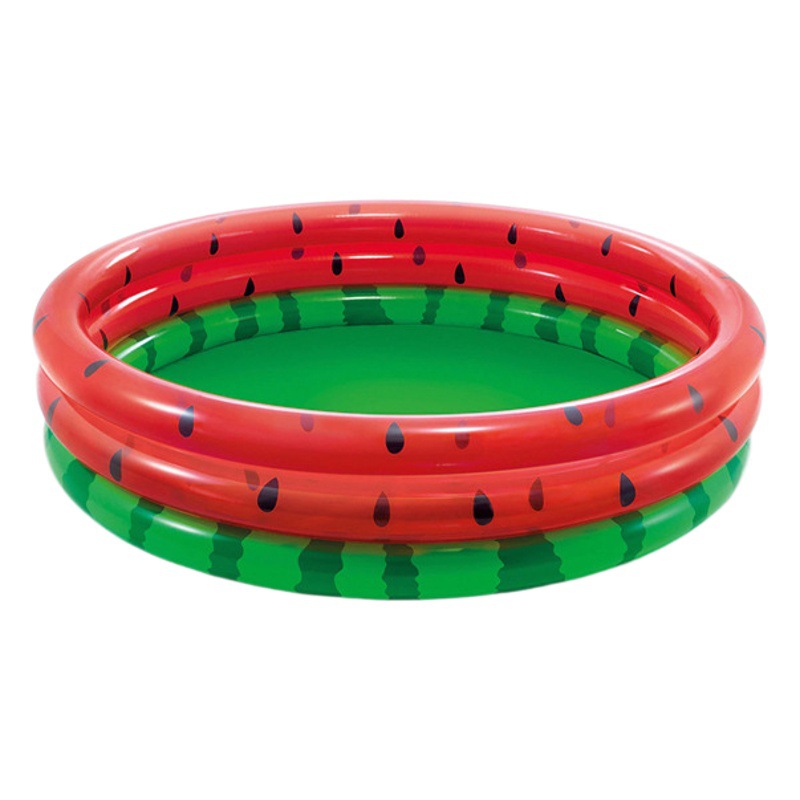 Genuine Intex Watermelon Paddling Pool Inflatable Family Swimming Pool Ocean Ball Pool Bath Fishing Sand Pool 58448