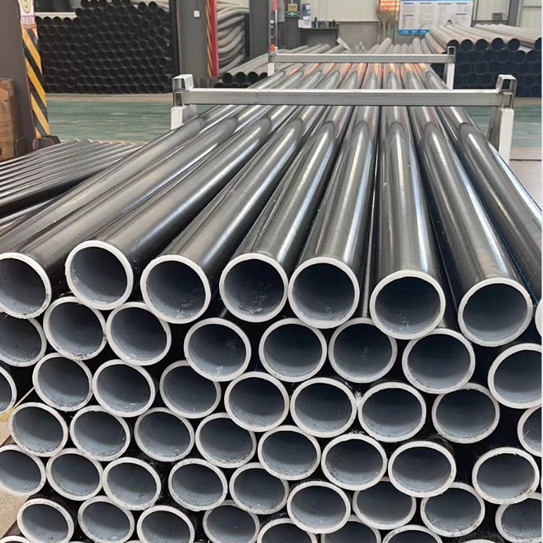 HDPE钢丝骨架管PE钢丝网骨架塑料聚乙烯复合管消防给水管