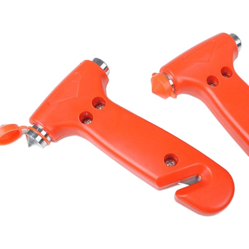 Martillo DE SEGURIDAD coche multifunción martillo de vida emergencia martillo de escape de incendios coche auto defensa martillo coche un segundo interruptor de la ventana
