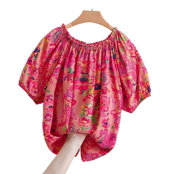 Summer short fashionable short sleeve T-shirt