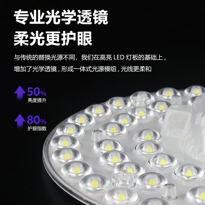 LED потолочный светильник, энергосберегающая лампа, сверхяркий источник света для помещений, магнитная светодиодная лента, лампочка, индустриальный дизайн