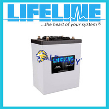 Lifeline蓄電池GPL-8DL房車 船舶 照明使用AGM電池12V255AH