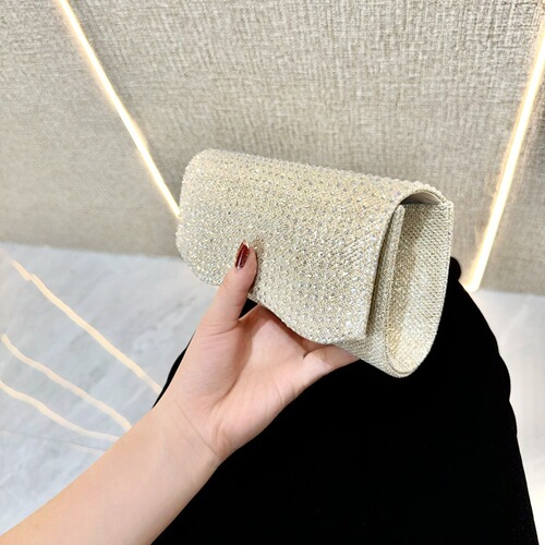 New Cross-border Lightweight Luxury Lady's Evening Handbag, KTV Women's Evening Dress Small Shoulder Bag, Crossbody Evening Party Bag