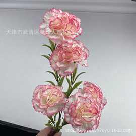 仿真康乃馨花朵假花节日礼物装饰花墙背景材料拍摄道具插花装饰厂