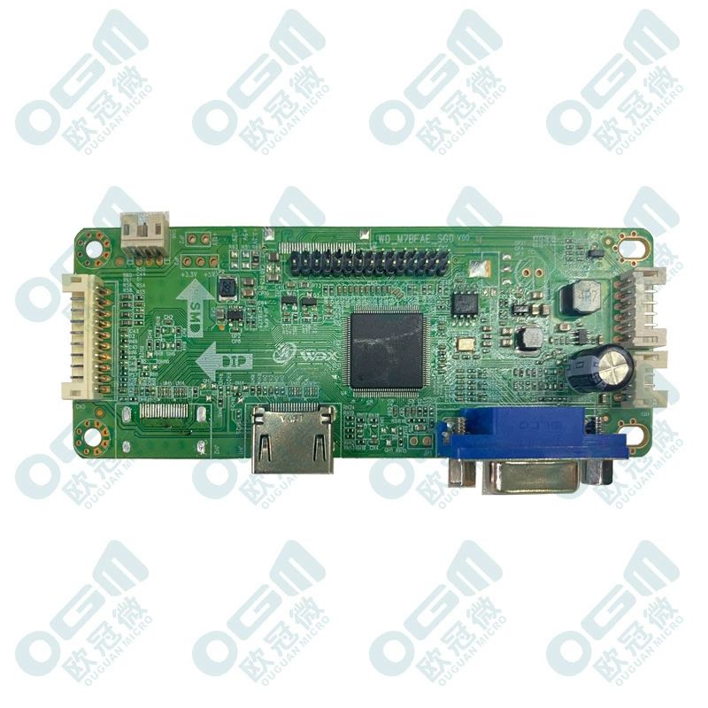 LVDS драйверная плата VGA+HDMI поддерживает 1920*1080