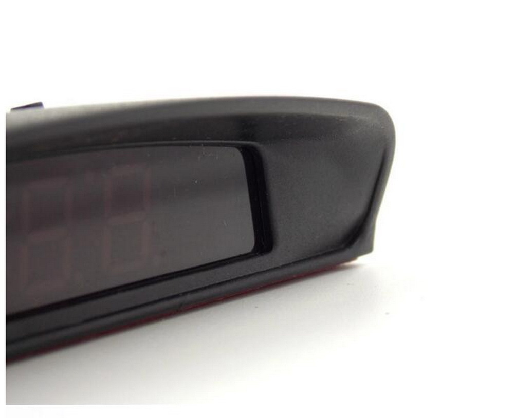 Car electronic clock, three-in-one temperature, voltage, and time display, car cigarette lighter electronic clock