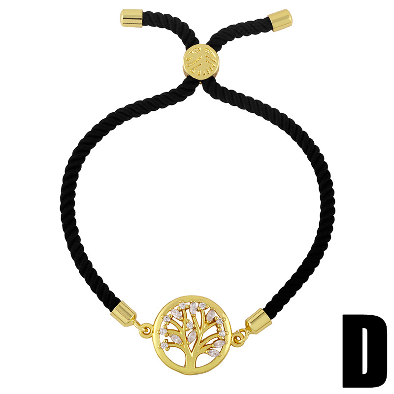 red string tree of life diamond bracelet