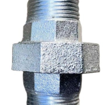 Factory-direct galvanized live fittings: internal and external threads, made of malleable steel and cast iron—ideal for oil lines, water pipes, and heating systems.