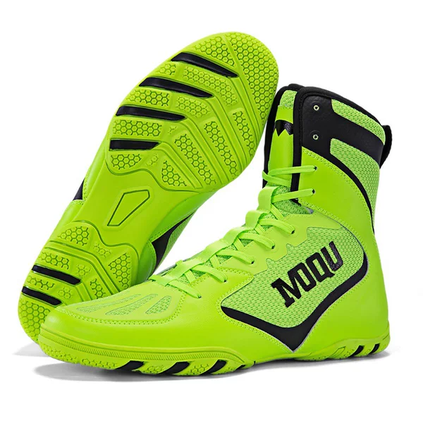 New in stock: men's and women's boxing shoes, martial arts wrestling shoes, cross-border boxing shoes, men's and women's fitness training, squat and deadlift shoes