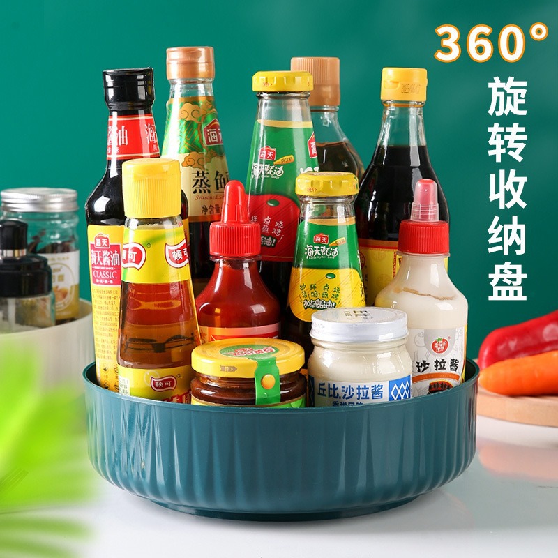 Estante de almacenamiento multifuncional especial para condimentos de cocina de condimento de mesa de salsa de soja vinagre